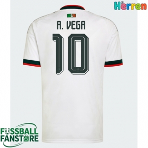 Mexiko Alexis Vega #10 Replik Auswärtstrikot WM 2026 Kurzarm